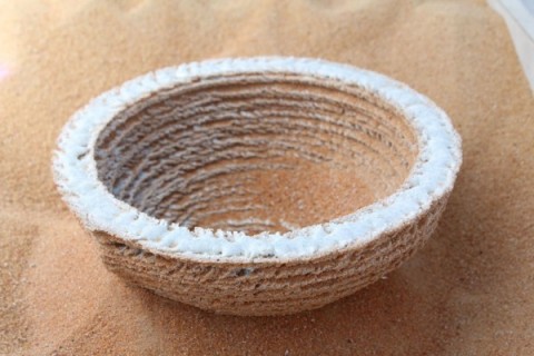 Тарелка из... песка